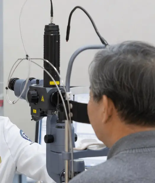 Retinal examination